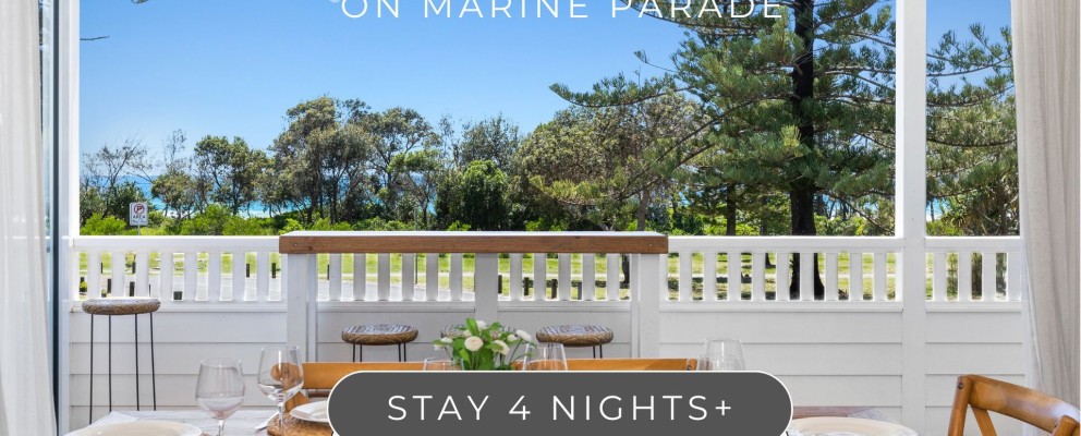 Free night at Oceanfront Beach House on Marine!*